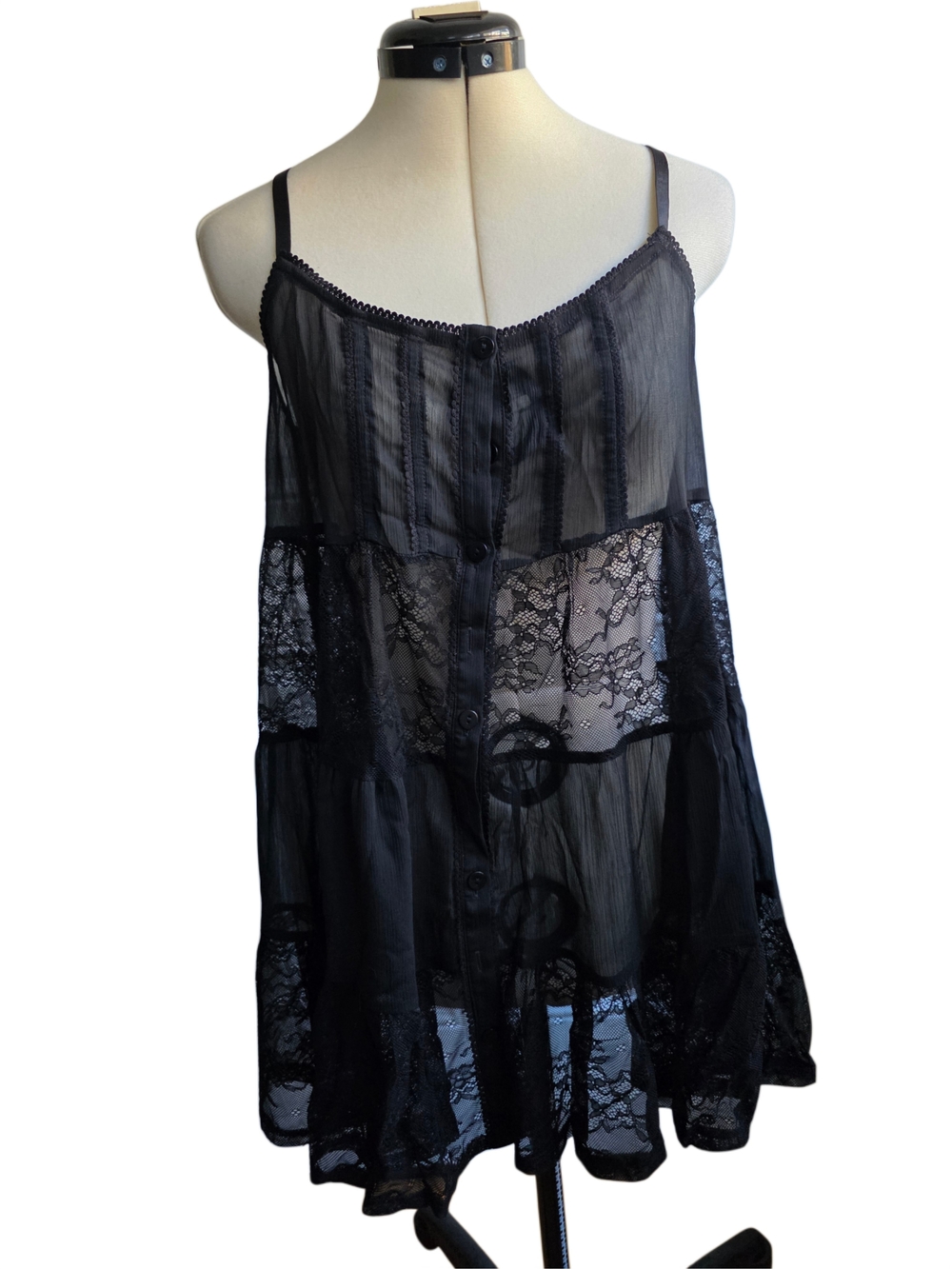 Iris Lace Babydoll Dress